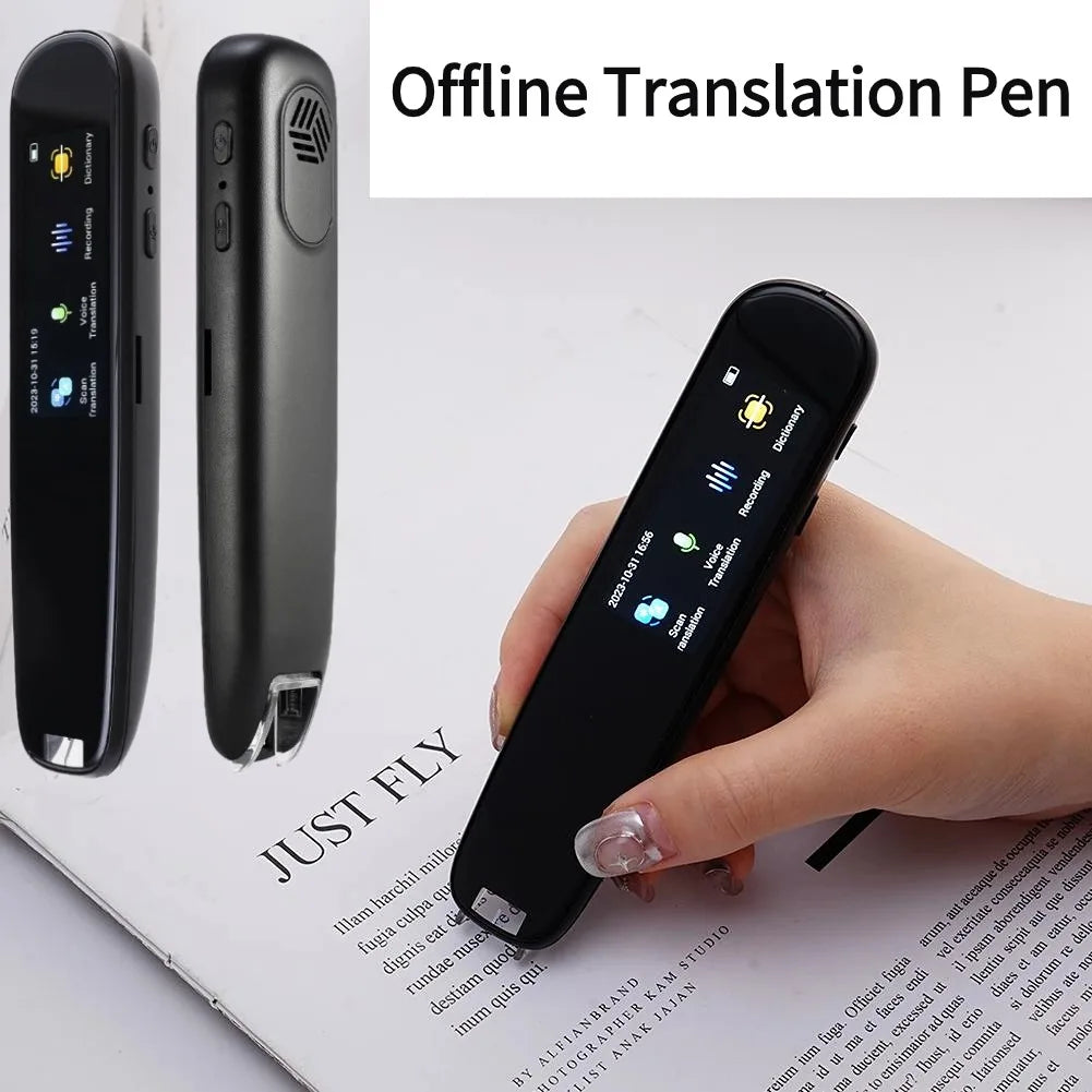 APEX PRODUCTS Portable Handheld A4 Document Scanner – Scan Books and Documents in JPG/PDF at 300/600/900 DPI with Language Translation